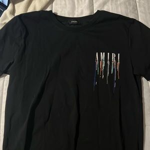 AMIRI Paint Drip Logo Tee